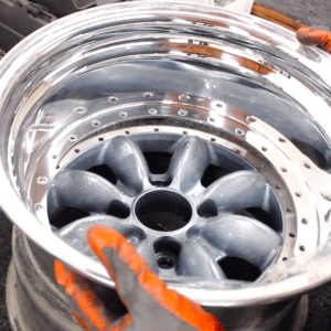 Panasport g7 powder coat polish 3 piece wheel build